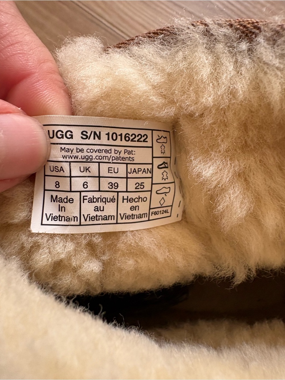 UGG Chestnut Classic Mini II Suede Water Resistant Bootie 8 - Picture 6 of 7